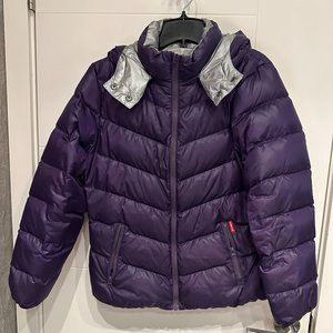 Texwood Purple Puffer Jacket